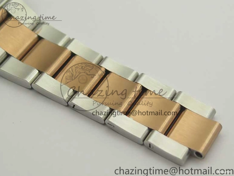 SS A2836 Dial Brown VRF Bracelet Best on SS RG 1:1 Yacht-Master 116621 Edition 0126